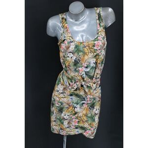 CIA.MARITIMA BEACHWEAR DRESS SWIM COVER UP MEDIUM TANK WITH WRAP WAIST SKIRT